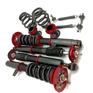 Amortiguadores de Suspensión de Alto Rendimiento con Resorte Helicoidal de Acero Rojo para E46 Trasero-Izquierdo 1999-2006, Garantía de 12 Meses - Product Image 4