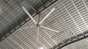 Ventilateurs de plafond industriels intelligents de grande taille 220V-240V 3m 10ft pour les cafés et les centres commerciaux - Product Image 3