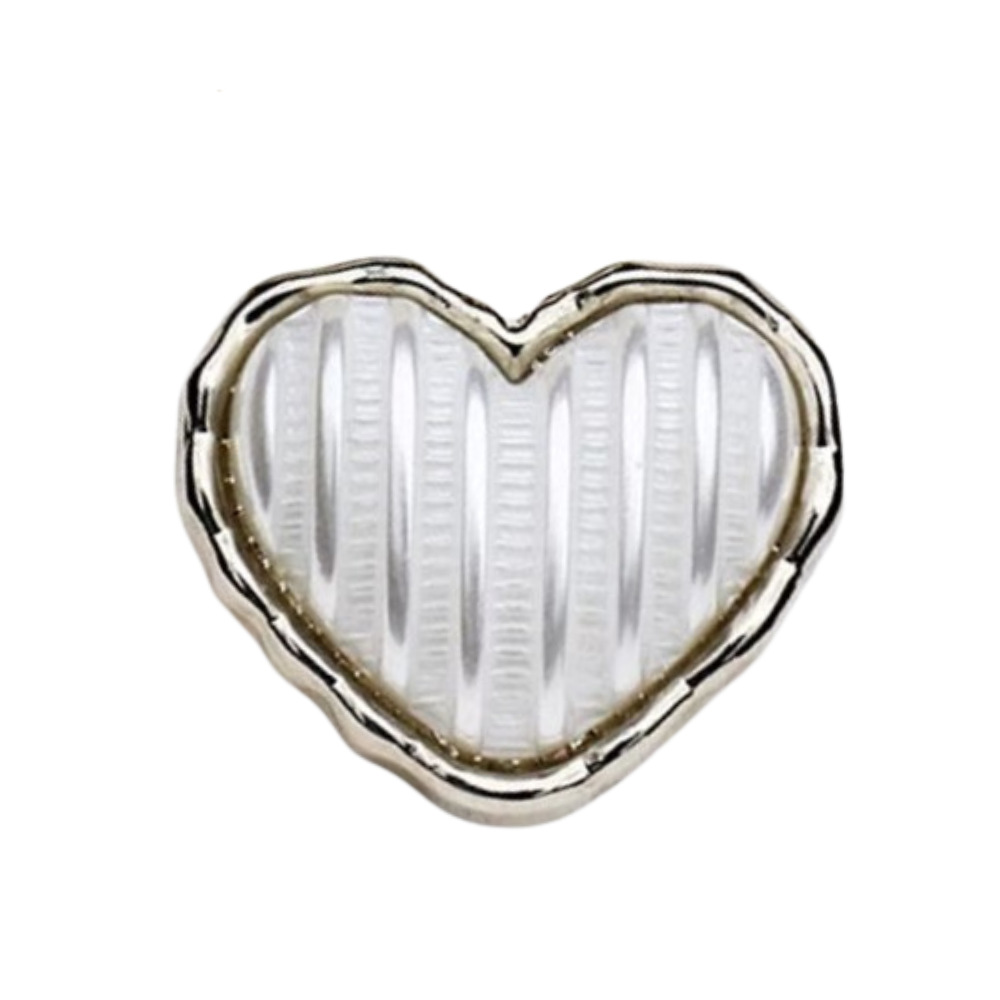 24 # argent fond vertical motif Love * 22.5mm