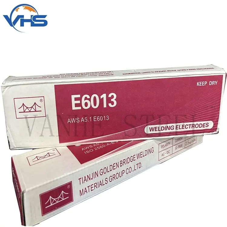 High Quality E6013 Welding Rod Cast Iron Welding Electrodes tianjin golden bridge brand J38.12