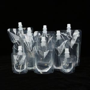 Cấp thực phẩm rõ ràng Túi vòi nước trái cây túi sữa với vòi phun in ấn tùy chỉnh đứng lên túi - Product Image 5