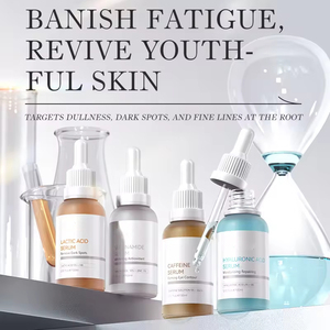 Oem thương hiệu tư nhân huyết thanh trên khuôn mặt axit hyaluronic cho bản chất cho tàn nhang loại bỏ và làm trắng da mục tiêu khuôn mặt khu vực - Product Image 2