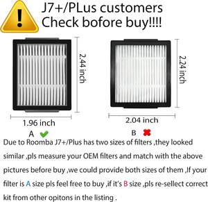 Pièces de rechange pour IRobots Roombas Evo <span class=keywords><strong>Combo</strong></span> I3 I3+ compatibles avec les kits d'accessoires des séries E/i/j, lot de 20 - Product Image 2