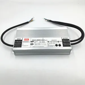 Meanwell LED Driver AC/DC Constant Voltage Power Supply Rainproof Meanwell HLG-480H-54 LED Driver 4.45 ~ 16 A IP67 IP65 HLG-480H