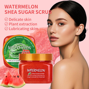 Exfoliante Corporal Natural a Precio de Fábrica al por Mayor, Cuidado de la Piel, Blanqueador, Exfoliante Corporal de Sal de Frutas Orgánicas y Azúcar - Product Image 1