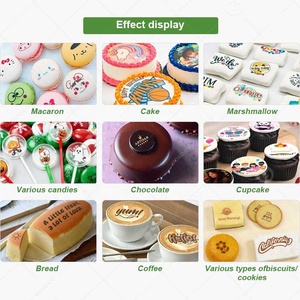 <span class=keywords><strong>Impresora</strong></span> 3D para Pasteles, <span class=keywords><strong>Impresora</strong></span> de Dulces con Tinta Comestible, Máquina de Impresión de Malvaviscos para Fotos en Pasteles - Product Image 6