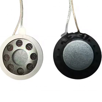 Haut-parleur klaxon 20Mm 8 Ohm 1W Micro haut-parleur magnétique intérieur en plastique petit rond Composants acoustiques avec fil