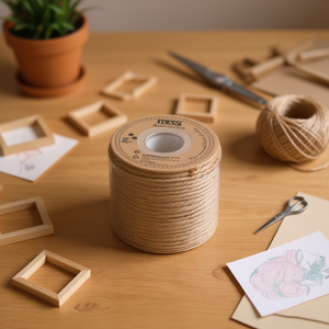 Corda di lino ILAN 2 mm x 43 m per artigianato e decorazioni - Product Image 3