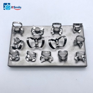 Kit de pinces pour barrage dentaire, pinces pour barrage et poinçon pour barrage - Product Image 2