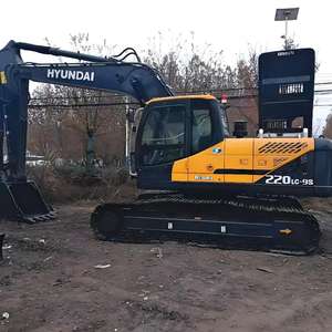 รถขุดฮุนได 220LC-9S มือสอง น้ำหนัก 22 ตัน รถขุดขนาดกลาง รถขุดไฮดรอลิก เครื่องจักรก่อสร้าง - Product Image 5