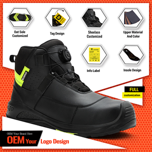 <span class=keywords><strong>Scarpe</strong></span> <span class=keywords><strong>Antinfortunistiche</strong></span> da Uomo Antiscivolo, Resistenti agli Urti, con Puntale in Fibra di Vetro, <span class=keywords><strong>Scarpe</strong></span> Protettive in Gomma <span class=keywords><strong>per</strong></span> Uso in Officina - Product Image 2