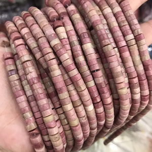 キュートな天然ホイールスペーサー、直角3*6mmクリスタル天然石ルースビーズ、ジュエリー製作用卸売 - Product Image 6