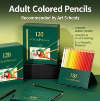 Ensemble de 120 crayons de couleur à base d'huile de qualité supérieure avec boîte cadeau haut de gamme pour les artistes, fournitures de dessin et de peinture