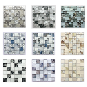 Piastrelle in Mosaico di Vetro di Alta Qualità e Durevoli, Mosaico Artistico Moderno in Vetro - Product Image 2