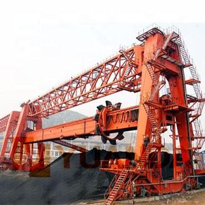 Tipo di ponte trasportatore tamburo benna ruota impilatore recupero per movimentazione materiale sfuso carbone minerale di ferro - Product Image 3