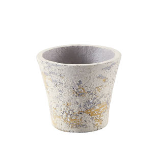 Ide produk baru pemasok Pot <span class=keywords><strong>2026</strong></span> gaya pedesaan buatan tangan mengkilap semen Pot bunga penanam untuk dekorasi taman - Product Image 5