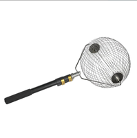 Collecteur de balles de golf, de tennis et de pickleball portable et léger, tubes de rangement pour balles de tennis avec poignée télescopique