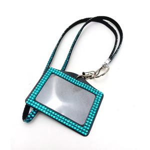 <span class=keywords><strong>Handmade</strong></span> Phổ Biến Đầy Màu Sắc Rhinestone Cổ Dây Buộc Polyester ID Thẻ Huy Hiệu Chủ - Product Image 6