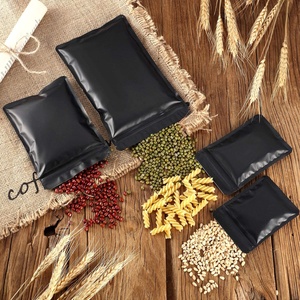Túi Nhôm Đa Năng Đứng Lên Túi Dây Kéo Màu Đen Mờ Nhiều Kích Cỡ Tùy Chỉnh <span class=keywords><strong>Zipper</strong></span> Top Thực Phẩm Cà Phê Túi Lưu Trữ - Product Image 5