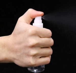 2026 High Quality Transparent White Cap Pump Sprayer 100ml Accept Custom logo PET <b>Plastic</b> <b>Bottle</b> - Product Image 5