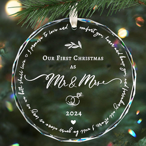 Giáng sinh 2025 - Khuyến mãi nóng: Mặt dây trang trí cây thông Noel bằng thủy tinh trong suốt tròn 80mm, giá rẻ, dùng làm đồ trang trí đám cưới, có thể tùy chỉnh - Product Image 1