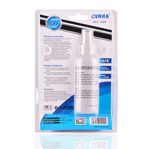 Kit de Limpieza de Pantalla LCD Opula 100 ml con Paño de Microfibra y Cepillo para Pantallas de TV - Product Image 2