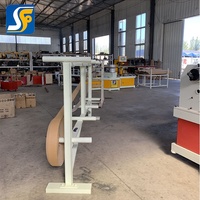 Machine automatique à grande vitesse pour la fabrication de tubes en carton spiralé et de petits mandrins en papier, avec couteaux multiples