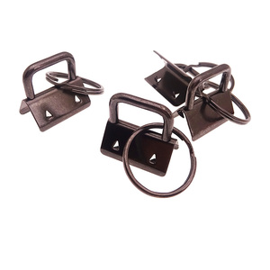 Bán Buôn Nhiệm Vụ Nặng Nề <span class=keywords><strong>Key</strong></span> Fob Phần Cứng Với Chia Nhẫn Vòng Chìa Khóa Cho Vòng Tay Với Vải Ribbon Webbing - Product Image 2