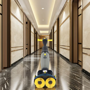 GS03 Auto Mini Floor Scrubber Dryer 18 pulgadas Doble cepillo Floor Scrubber Eléctrico y Manual Combustible Usado Condición para la limpieza <span class=keywords><strong>de</strong></span> la granja - Product Image 4