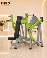 Máquina de Press de Hombros Profesional, Apta para Uso Doméstico y Comercial.