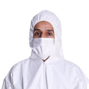 Combinaison jetable blanche pour peintres, combinaison de peintre grande taille, combinaison de travail unisexe avec fermeture éclair et poignets élastiques - Product Image 2