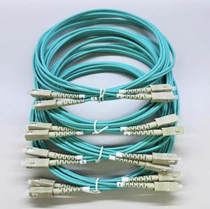 Cable de conexión de fibra óptica dúplex multimodo de puente de grado de fábrica para uso de equipos FTTH - Product Image 2