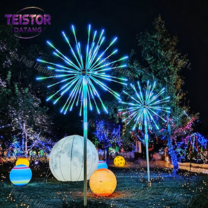 Guirlande lumineuse de Noël pour extérieur IP65, résistante aux intempéries, pour installations commerciales de fêtes - Product Image 5