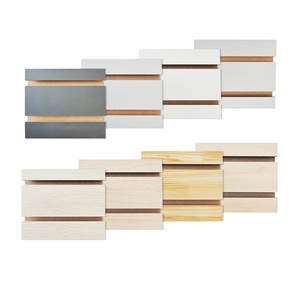 Tấm <span class=keywords><strong>MDF</strong></span> Nhiều Màu Chất Lượng Cao Và PVC Có Rãnh - Product Image 1