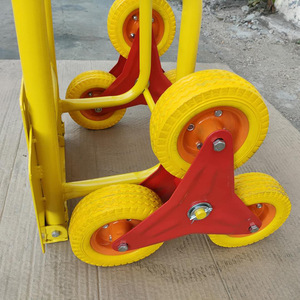 Chariot à six roues portable Connesen Metals 1100X480X500 Capacité de charge de 150 kg Chariot à main pour monter les escaliers - Product Image 1