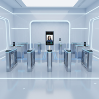 Sistema de Control de Asistencia con Dispositivo Biométrico Inteligente, Cerradura de Reconocimiento Facial, Control de Acceso a Puertas, Visión Nocturna, Reinicio, Cámara WiFi, Pantalla IPS de 8 Pulgadas
