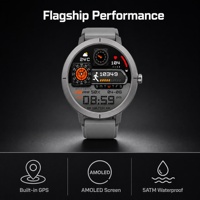 2026 DM76 Smartwatch Robuust AMOLED 5ATM Waterdicht Outdoor Sport GPS BT Oproep Kompas Aangepast, Rechtstreeks Vanuit de Fabriek Sport