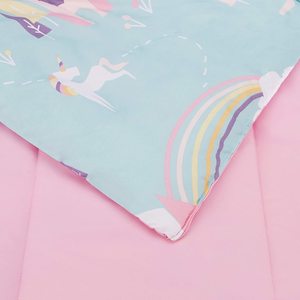 Bộ Chăn Ga Gối Hoạt Hình Thiếu Niên Trẻ Em Bé Gái Kỳ Lân Sợi Siêu Mềm Bộ Chăn Ga Gối Thân Thiện Với Môi Trường - Product Image 4