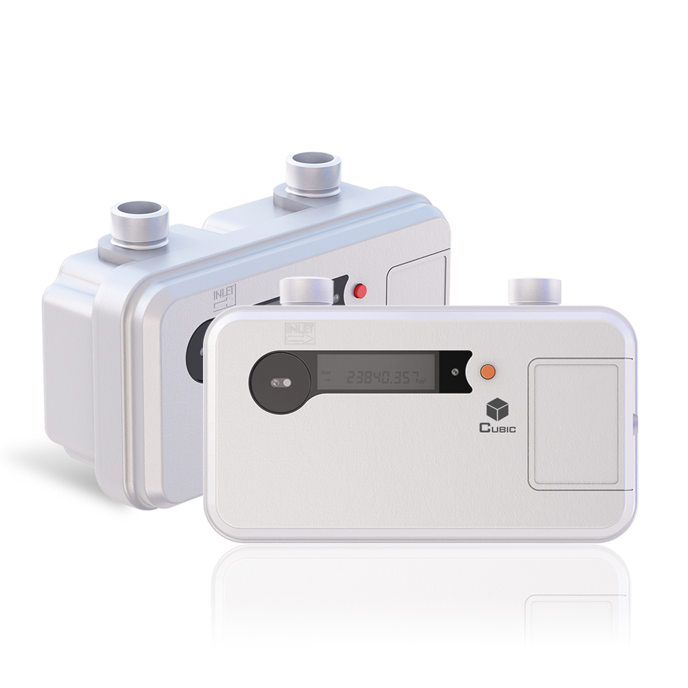 G2.5 G4 Gas Meter With Class 1.5 Accuracy Aluminum/Steel Type Residential Ultrasonic Gas Meter