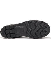 Bottes de travail en PVC noir ACE Safety 6,5 pouces, lacées, embout en acier, semelle intermédiaire en acier, CE EN ISO 20345 STL SS513:2013