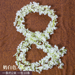 Fiori Artificiali di Ortensia, Ghirlanda di Piante Rampicanti, Stelo Decorativo Ecologico di Alta Qualità 200cm per Matrimoni, Decorazione Interna/Esterna - Product Image 6