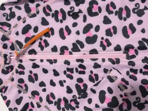 Fábrica Niños Niñas Trajes de baño Personalizado Playa Coco <span class=keywords><strong>Palma</strong></span> Estampado Manga larga Cremallera Body Bikinis Traje de baño - Product Image 6