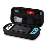 Étui de transport rigide en EVA imperméable pour console Nintendo avec 20 emplacements pour jeux, pochette portable et adaptateur