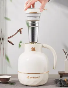 Nouveau design, usage domestique, cafetière thermique sous vide, flacons thermiques de thé isolés avec infuseur