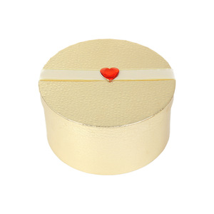 Fashionable Large Pink Round <strong>Wedding</strong> Gift <strong>Boxes</strong> Set <strong>Wedding</strong> Hamper Paper <strong>Post</strong> Box with Sponge Lining for Photo Frame - Product Image 5