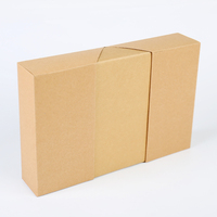 Boîte à pique-nique en papier kraft jetable personnalisable, pliable, légère, avec gaufrage mat UV, pour sushi, camping, sorties de printemps, bento, déjeuner