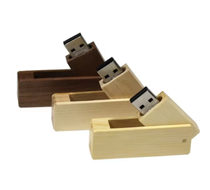 Memorias USB de Madera Duraderas al por Mayor - USB 3.0/2.0 16GB/32GB/64GB Estilo Clásico Personalizado para Regalos Promocionales - Product Image 2
