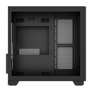 LOVINGCOOL Haute Qualité MATX ITX <span class=keywords><strong>PC</strong></span> <span class=keywords><strong>Gamer</strong></span> Desktop Cases Mid Tower avec 120mm RGB Fan Verre Trempé pour <span class=keywords><strong>PC</strong></span> Gaming - Product Image 6