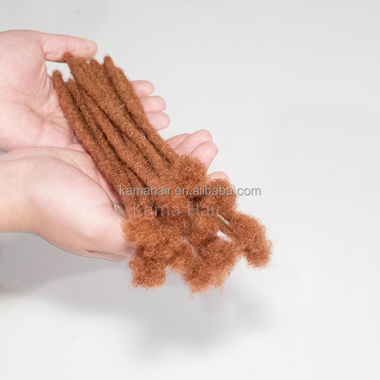 KAMA Wicks Dreadlocks Human Hair Dread Extensions Thread Lock Hair for Afro Women Detail Section 10