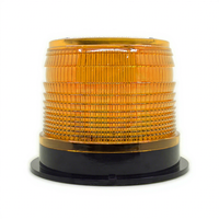 Feux d'avertissement solaires à double aimant LB-6380 12 LED pour travaux routiers, fournis par l'usine